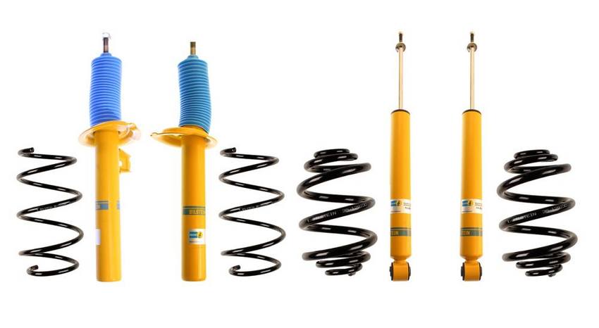 BMW Suspension Strut and Shock Absorber Assembly Kit - Front and Rear (With Standard Suspension) (B8 Performance Plus) 33536750760 - Bilstein 3973152KIT